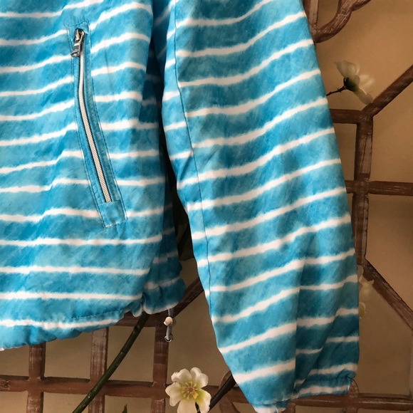 Ralph Lauren blue & white soft wind breaker jacket - Picture 3 of 7